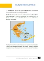 357 - História - Civilização Ocidental - A Civilização Minoica ou Cretense - 6º ano - PDF com 7 páginas - Foto 2