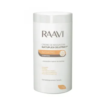 Raavi Creme de Massagem Anti Celulite Natuativo Corporal-1 kg