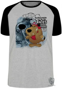 Camiseta adulto ou infantil Muttley rabujento corrida maluca wacky races