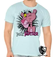 Camiseta adulto ou infantil Pantera Cor de Rosa desenho - Foto 5