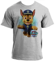 Camiseta adulto ou infantil Patrulha Canina Chase - Foto 3