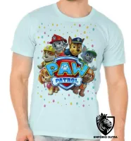 Camiseta adulto ou infantil Patrulha Canina Equipe - Foto 4