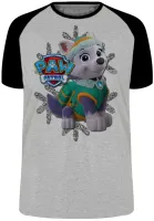Camiseta adulto ou infantil Patrulha Canina Everest - Foto 4