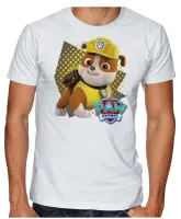 Camiseta adulto ou infantil Patrulha Canina Ruble - Foto 2