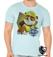 Camiseta adulto ou infantil Patrulha Canina Ruble - Foto 4