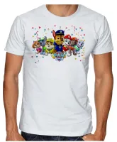 Camiseta adulto ou infantil Patrulha Canina todos - Foto 2