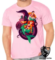 Camiseta adulto ou infantil Pequena Sereia - Foto 2