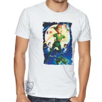 Camiseta adulto ou infantil Peter Pan e fada sininho - Foto 3