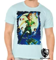 Camiseta adulto ou infantil Peter Pan e fada sininho - Foto 5