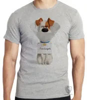 Camiseta adulto ou infantil Pets Max Cone cachorro - Foto 3
