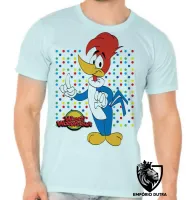 Camiseta adulto ou infantil Pica Pau bolinhas - Foto 5