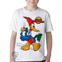 Camiseta adulto ou infantil Pica Pau louco anos 60 - Foto 2