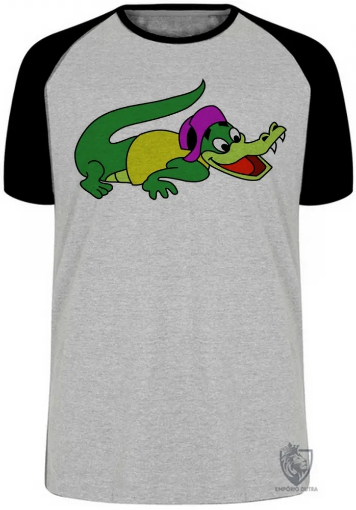 Camiseta adulto ou infantil Pica Pau Zé Jacaré