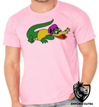 Camiseta adulto ou infantil Pica Pau Zé Jacaré - Foto 2
