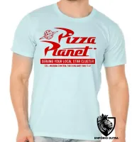 Camiseta adulto ou infantil Pizza Planet toy story - Foto 5