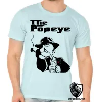 Camiseta adulto ou infantil Popeye poderoso chefão the godfather - Foto 5
