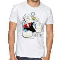Camiseta adulto ou infantil Popeye sailor marinheiro mar brutus - Foto 3