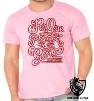 Camiseta adulto ou infantil Porque quando você abraça mundo gira - Foto 2