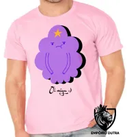 Camiseta adulto ou infantil Princesa Caroço hora aventura adventure time - Foto 2