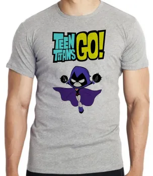 Camiseta adulto ou infantil ravena jovens titas titan go teen desenho - Foto 2