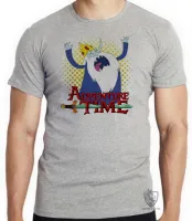 Camiseta adulto ou infantil Rei Gelado Hora da Aventura - Foto 3