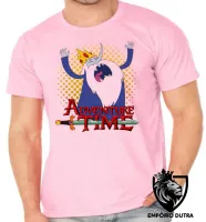 Camiseta adulto ou infantil Rei Gelado Hora da Aventura - Foto 4