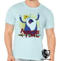 Camiseta adulto ou infantil Rei Gelado Hora da Aventura - Foto 5