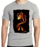 Camiseta adulto ou infantil Rei Leão disney Lion King Mufasa Simba filho - Foto 3