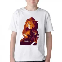 Camiseta adulto ou infantil rei leão escar simba disney desenho - Foto 2