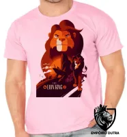 Camiseta adulto ou infantil rei leão escar simba disney desenho - Foto 4