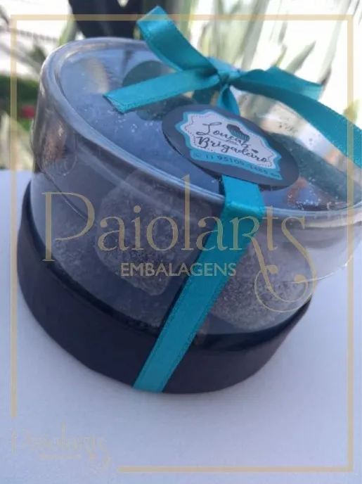 Diam. 8,0 x 5,0 Altura - C/ Fundo Cartonado Imagem