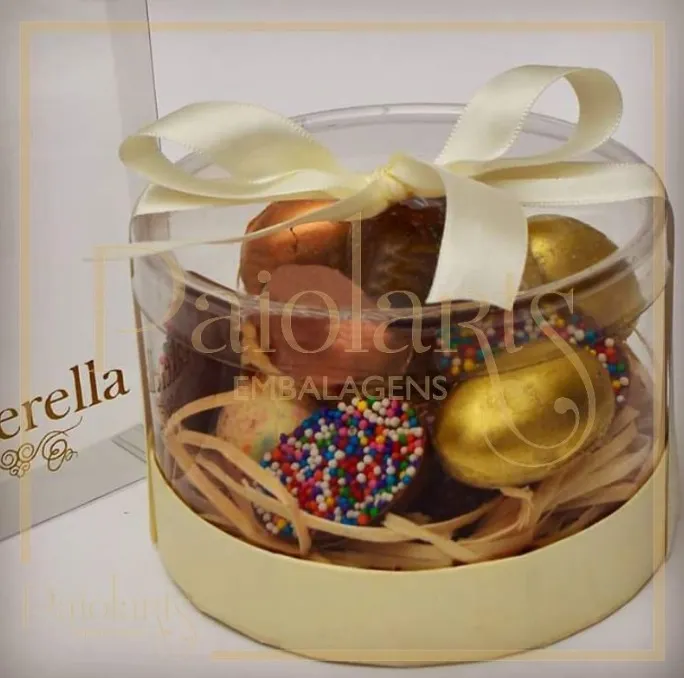 Diam. 10,0 x 8,0 Altura - C/ Fundo Cartonado Imagem