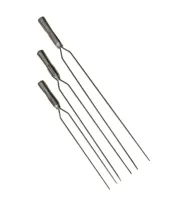 Espeto pra Churrasco Duplo Inox 304 50cm