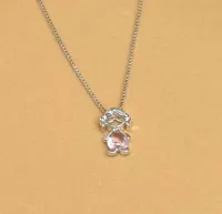 Pingente de prata  menina - rosa - PF1437 - Foto 2