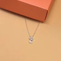 Pingente de prata  menina - rosa - PF1437 - Foto 3