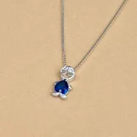 Pingente de prata  menino - azul safira -  PF1432 - Foto 2