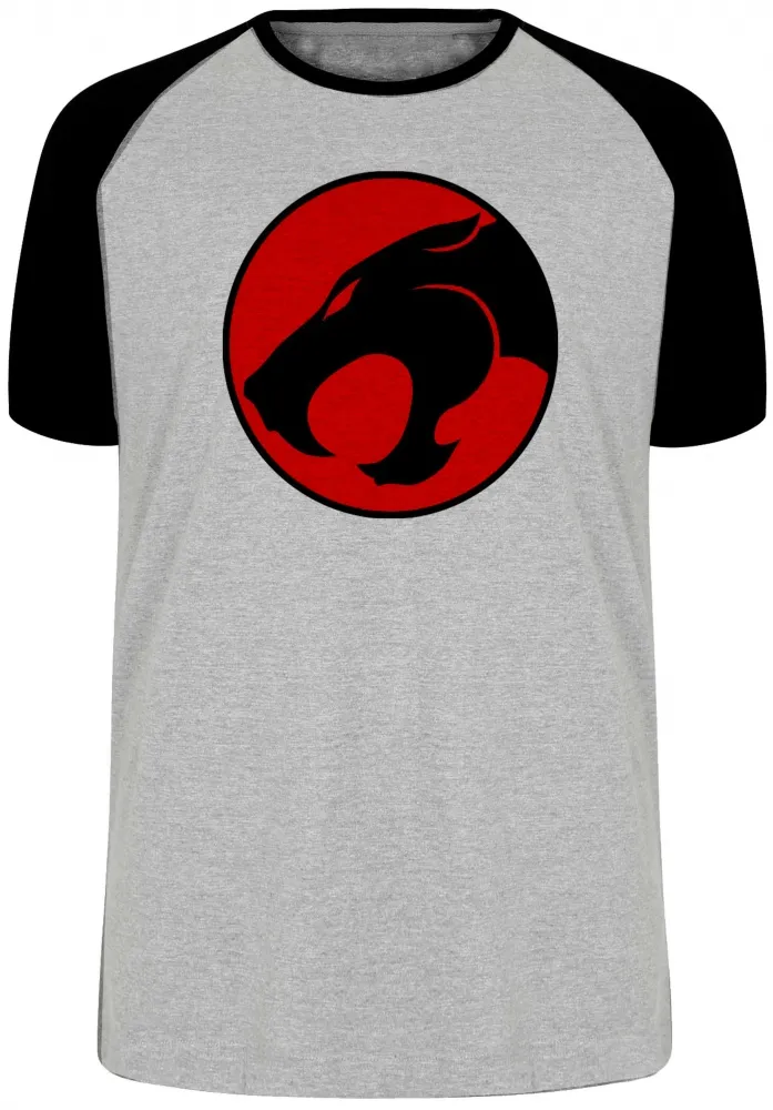 Camiseta adulto ou infantil Símbolo Thundercats lion leão tigre