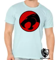 Camiseta adulto ou infantil Símbolo Thundercats lion leão tigre - Foto 5