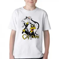 Camiseta adulto ou infantil simpsons catwoman veia gatos cat - Foto 3