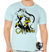 Camiseta adulto ou infantil simpsons catwoman veia gatos cat - Foto 5