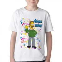 Camiseta adulto ou infantil simpsons flanders iddily diddly - Foto 2