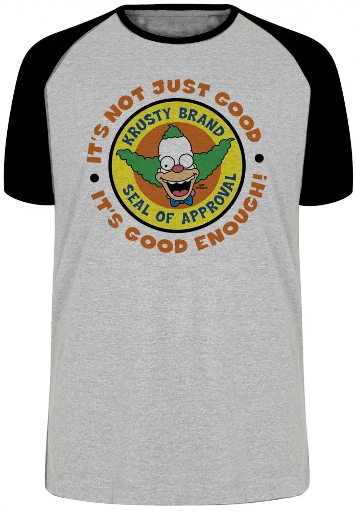 Camiseta adulto ou infantil Simpsons Krust palhaço série