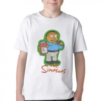 Camiseta adulto ou infantil simpsons ralph colega bart lisa homer - Foto 3