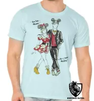 Camiseta adulto ou infantil Minnie e Mickey  - Foto 5