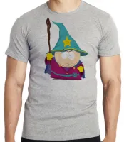 Camiseta adulto ou infantil south park cartman bruxo desenho - Foto 4