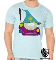 Camiseta adulto ou infantil south park cartman bruxo desenho - Foto 5
