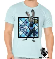 Camiseta adulto ou infantil Stop Im police coelho zootopia - Foto 5