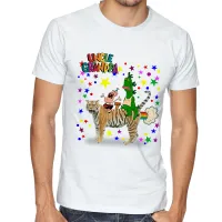 Camiseta adulto ou infantil Titio avô tigreza uncle grandpa desenho cartoon - Foto 2