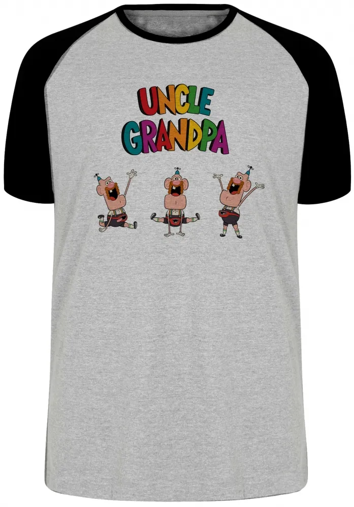 Camiseta adulto ou infantil titio avo uncle grandpa desenho cartoon