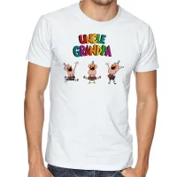 Camiseta adulto ou infantil titio avo uncle grandpa desenho cartoon - Foto 3